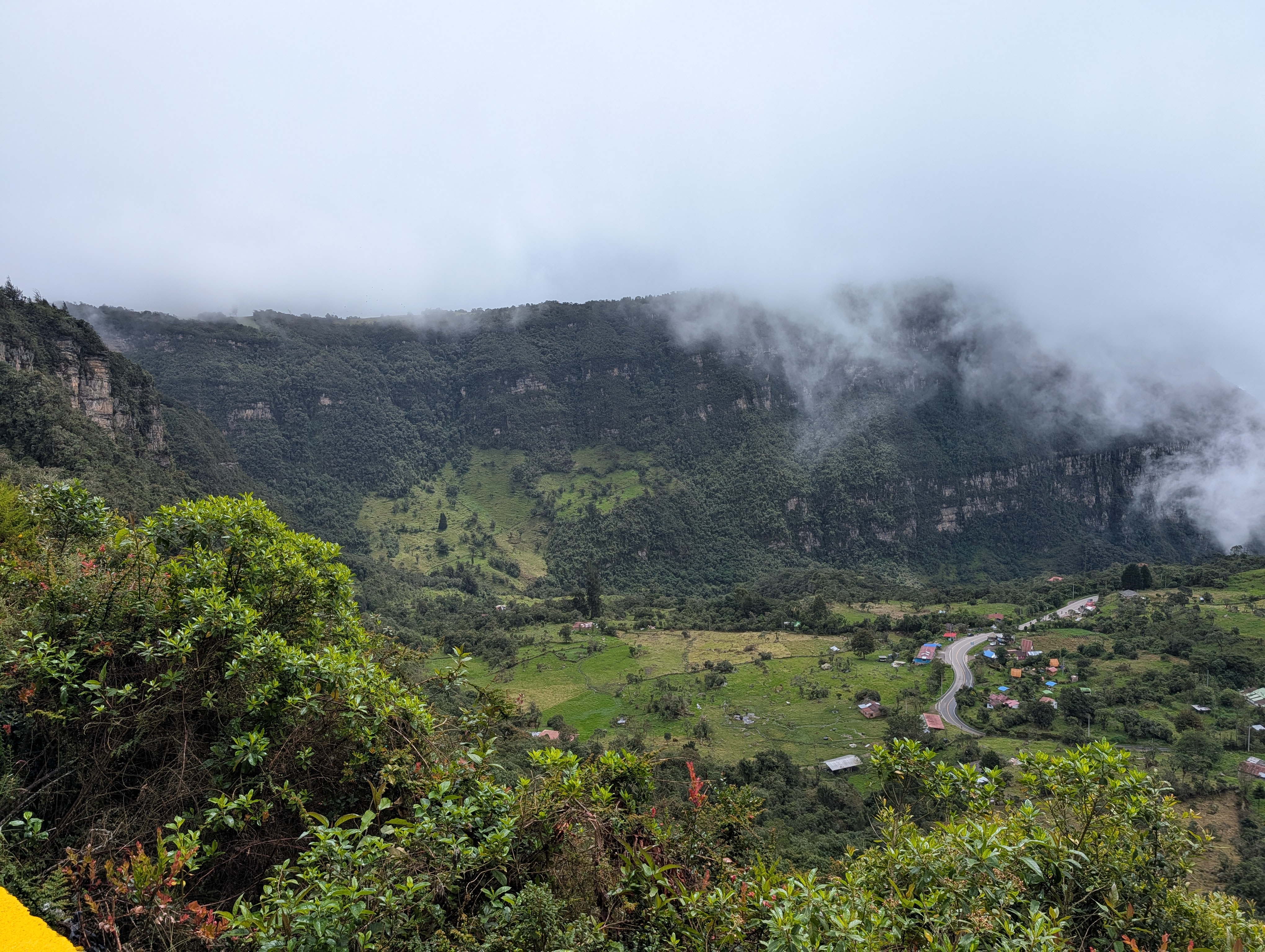 Colombian Andes páramo landscape
